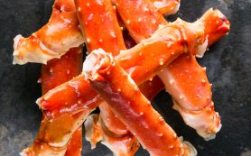 Оливье в профитролях