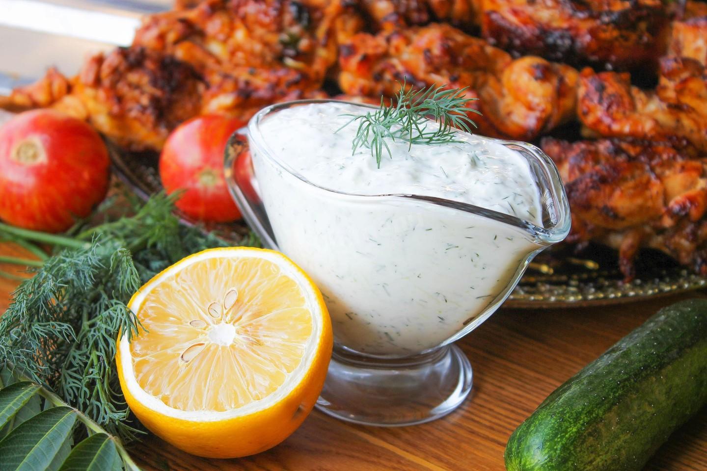 Соус на основе йогурта