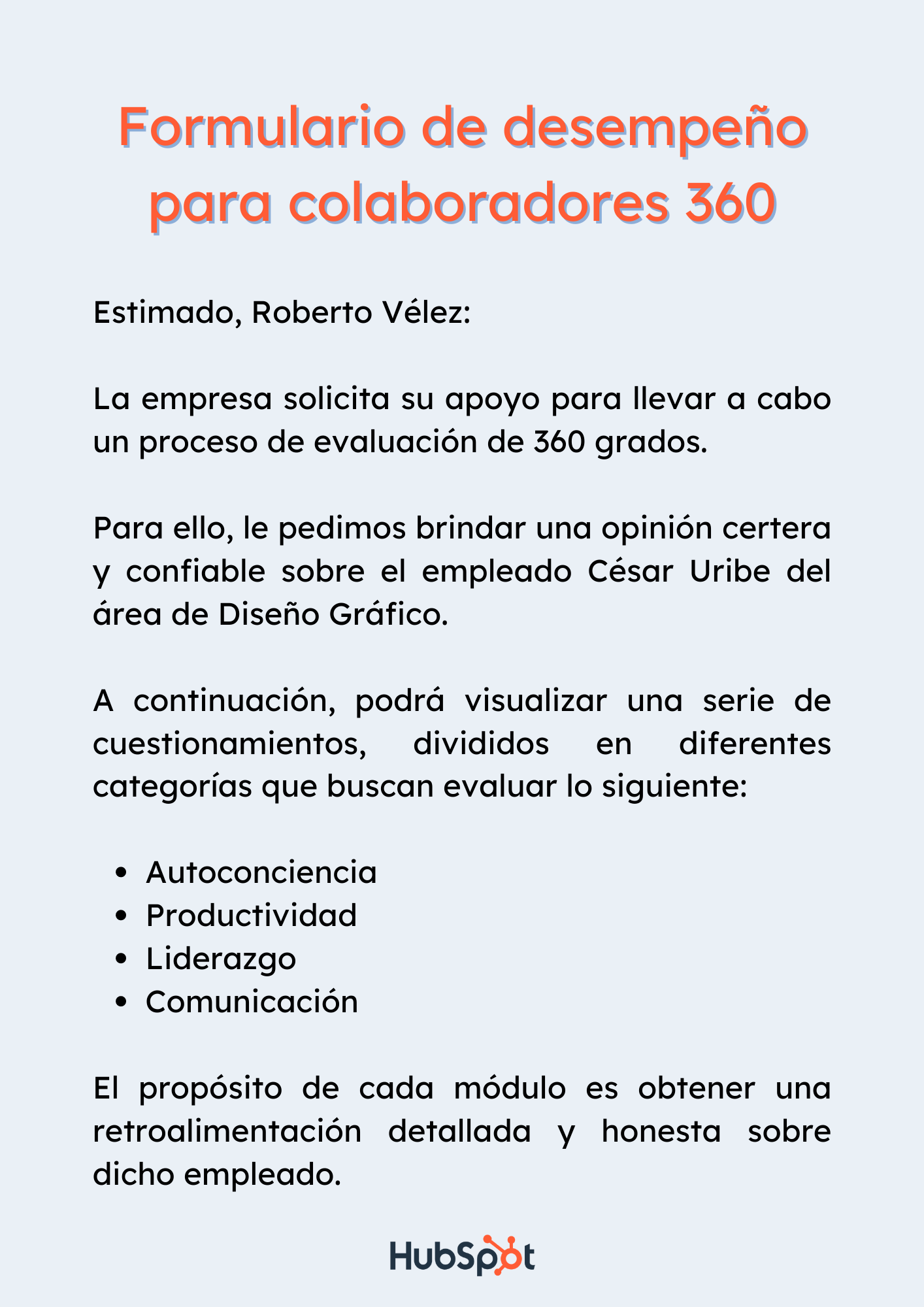 ejemplo de formato de evaluación 360