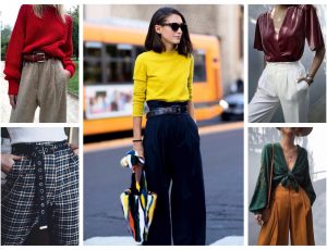 Брюки с высокой посадкой: история возвращения и правила ношения