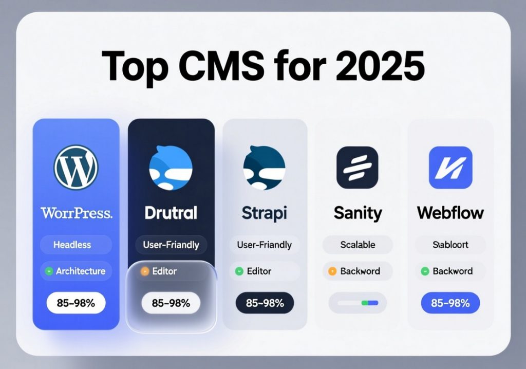 Выбор лучшей CMS для веб-разработки