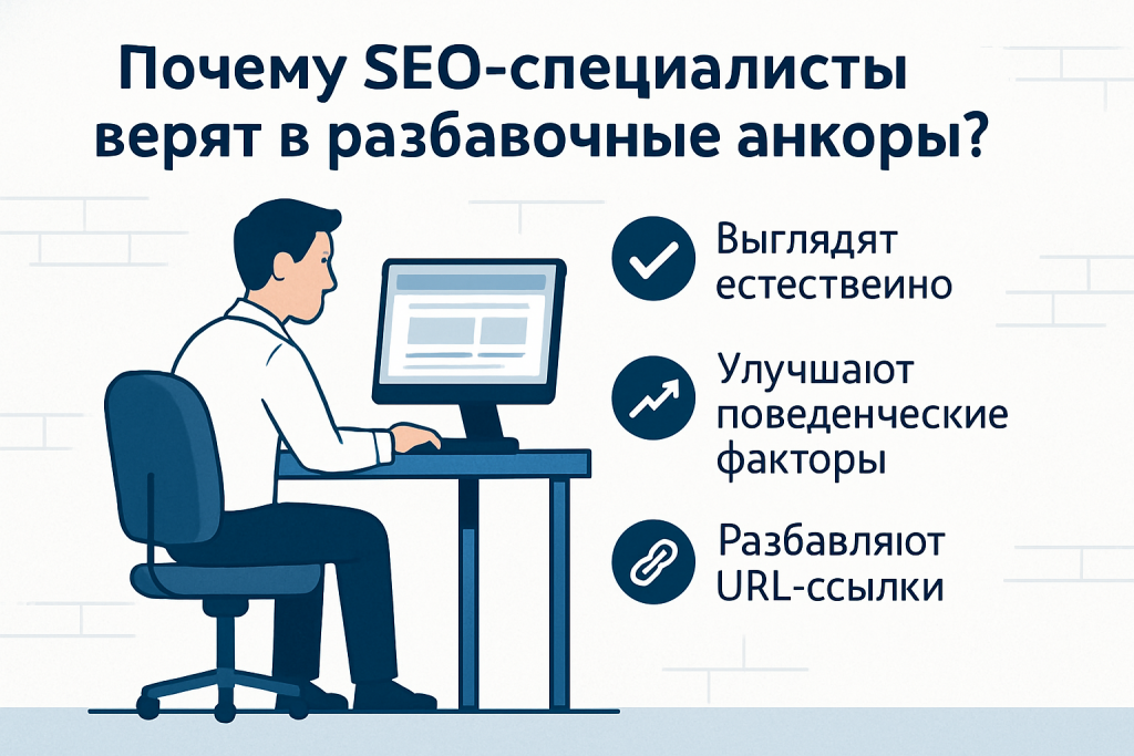 Почему SEO-специалисты верят в разбавочные анкоры?