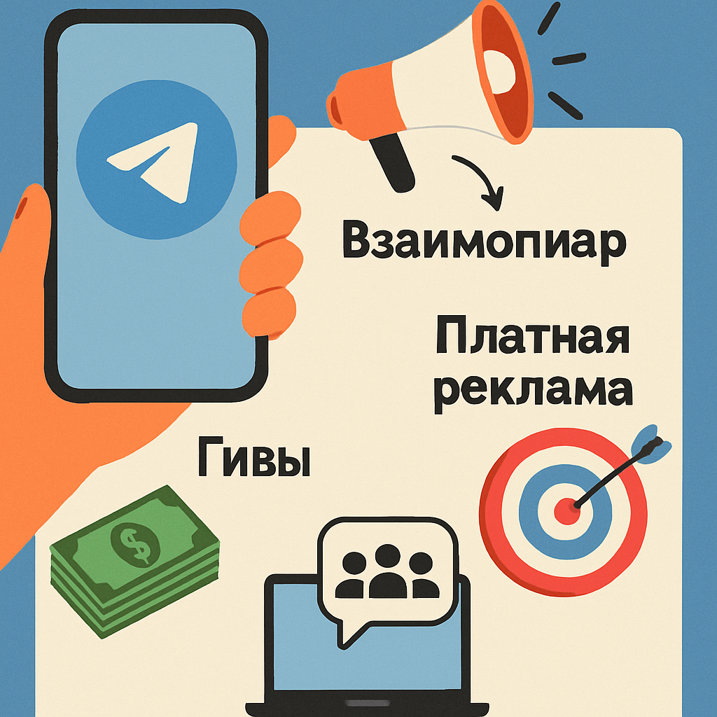 Дешевые методы увеличения аудитории в Telegram