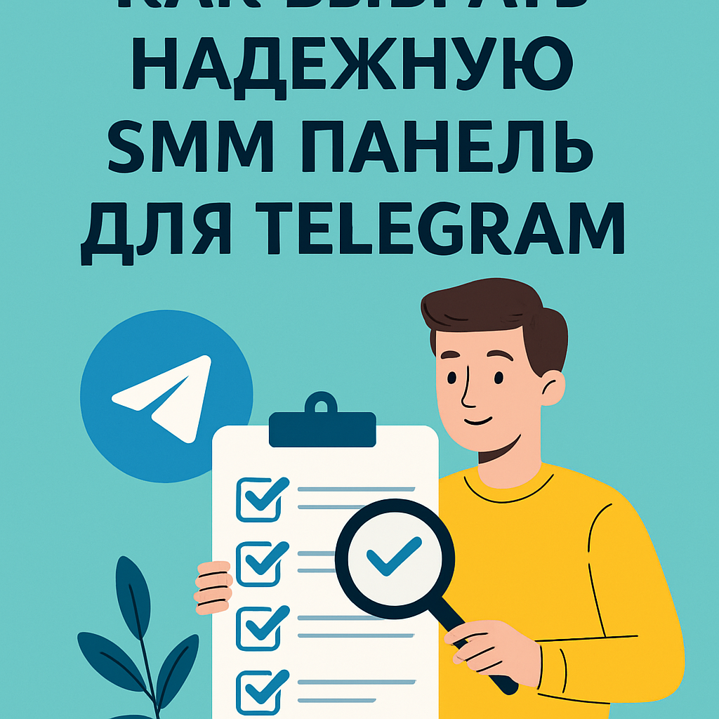 Как выбрать надежную SMM панель для Telegram