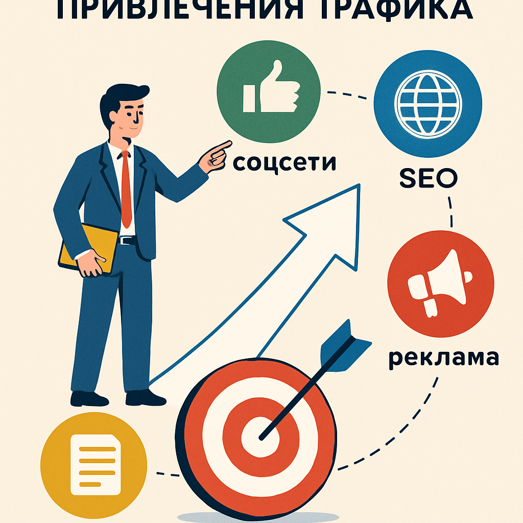 Выбор правильных каналов для привлечения трафика