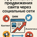 Эффективное продвижения сайта через социальные сети